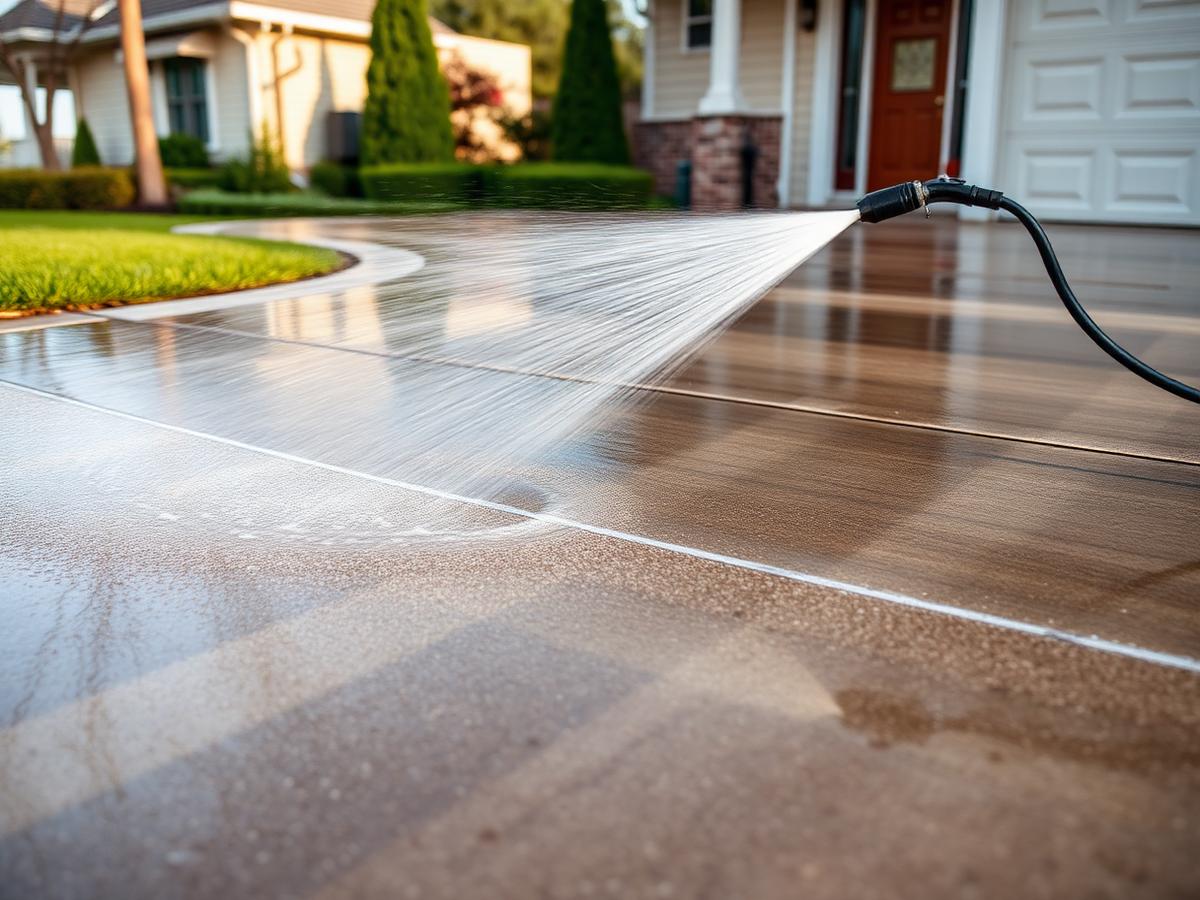 Concrete & Driveway Cleaning